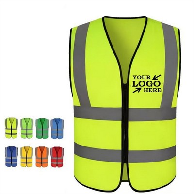 Safety Vest with High Reflective Strips