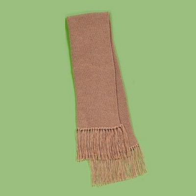 Bulky Rib Tompkin 5' Scarf with Fringe - USA Made Manufacturer