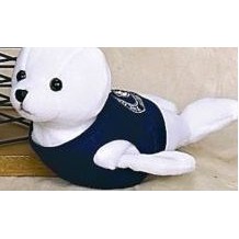 Laying Seal Beanie Friends Stuffed Animal w/Shirt (8")