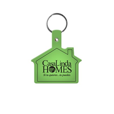 House Flexible Key Tag