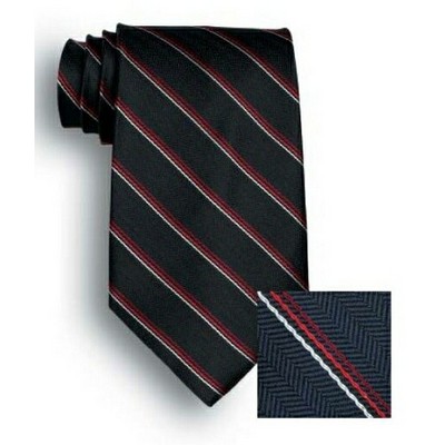 Overland Signature Stripes Polyester Tie