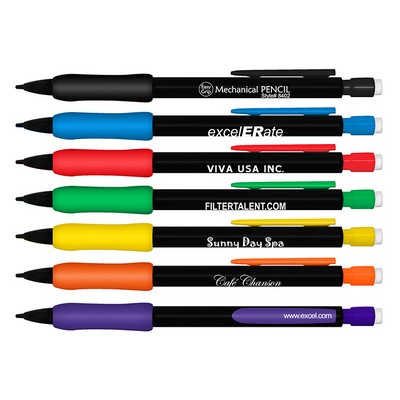 Liqui-Mark® Mechanical Pencil - Black Barrel w/Rubber Grip