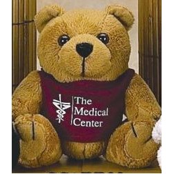 Continental Series Brown Bear Stuffed Animal w/Shirt (6")