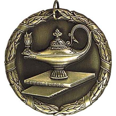 Medal, "Lamp of Knowledge" - 2"