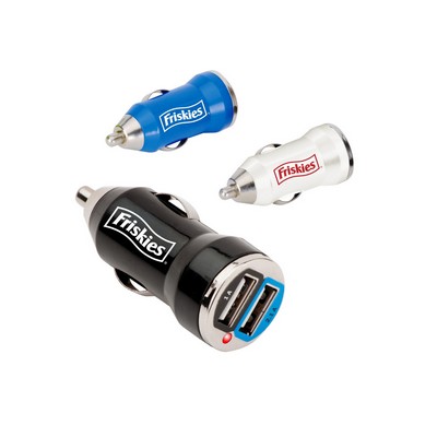 Dual-Port USB Media Car Charger