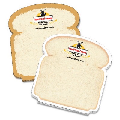 Adhesive Note Shape - Bread Slice (4x4.25) - 25 Sheets