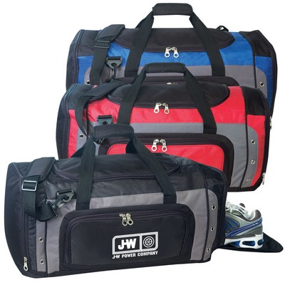 Polyester Gym Shoe Duffel Bag