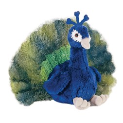 12" Perry Peacock Stuffed Animals