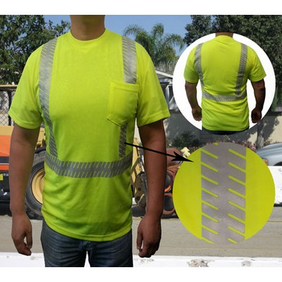 3C Products Safety T-Shirt ANSI Class 2 w/Segmented Tape