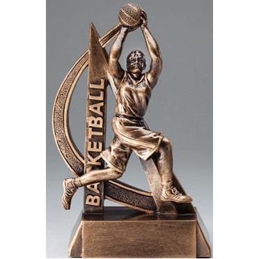 Basketball, Female Figure, Ultra Action Sport Resins - 6-1/2"