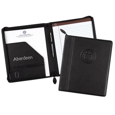 New Englander Zippered Pad Folio