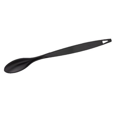 9 inch Black Condiment Spoon