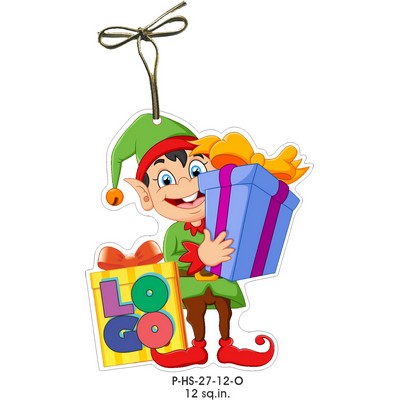 Elf Promotional Ornament (12 Square Inch)