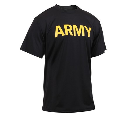 G.I. Type "Army" Physical Training T-Shirts (S to XL)