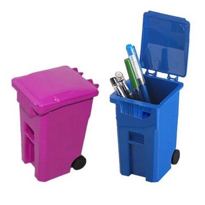 Trash Can Shaped Pen Holder/Brush Pot