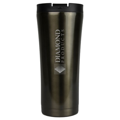 Gray Java - 16 Oz. Stainless Steel Tumbler