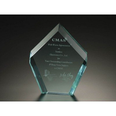 8" Beveled Diamond Award