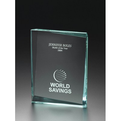 5024-6 6" Diamond-Cut Rectangle Award