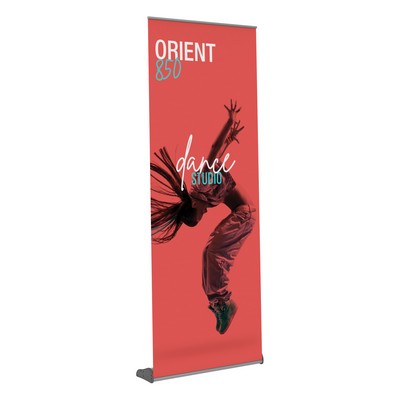 Orient 850 Silver Retractable Banner Stand