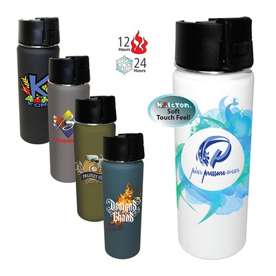 20 Oz. Halcyon® Sport Bottle w/Push Button Lid (Full Color Digital)