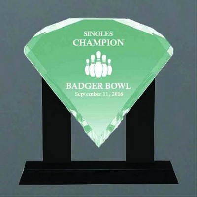 Acrylic Diamond Award (10 ½" x 9 ¼")