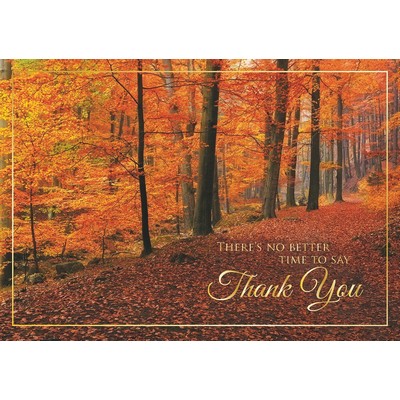 Woodland Gratitude Thanksgiving Cards