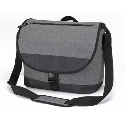 Heathered Messenger Bag