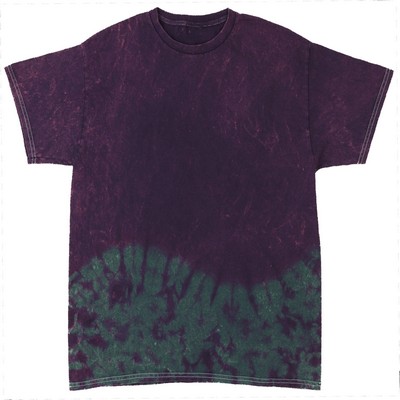 Plum Bottom Wave Mineral Wash Short Sleeve T-Shirt