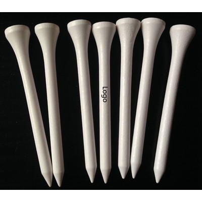 2 3/4" Wooden Golf Tees