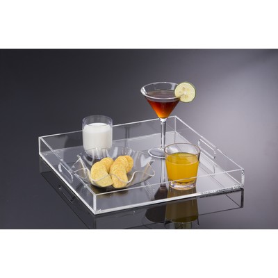 16" Square Acrylic Serving Tray