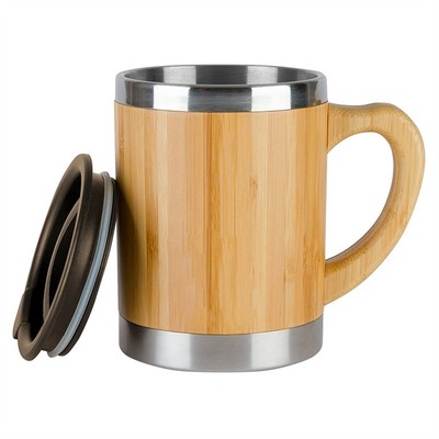 10 Oz. Bamboo Mug w/Handle