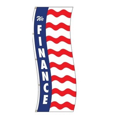 8' x 3' Uncle Sam Vertical Message Flag