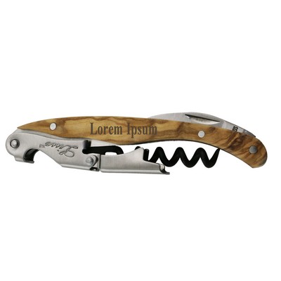 Lisse™ Two Step Waiter's Corkscrew w/Olivewood Handle