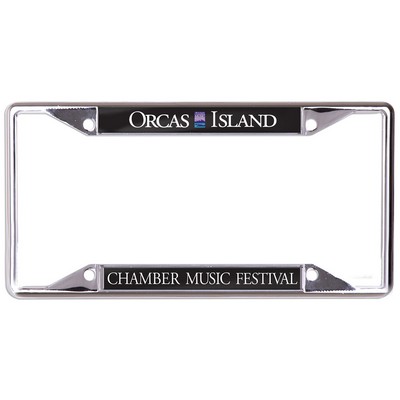 Acrylic License Plate Frame 6.25" x 12.25"