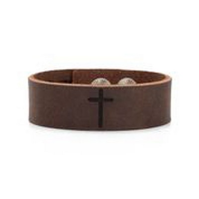 Rustic Cuff Leather Cuff Dark Brown