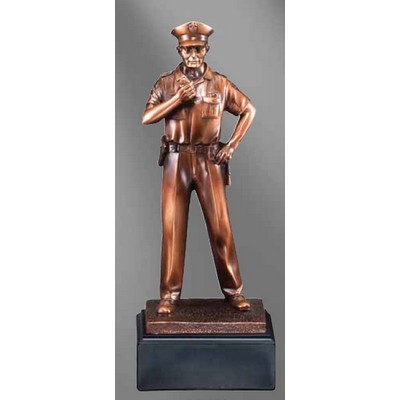 Bronze Gallery Resin Policeman Statue