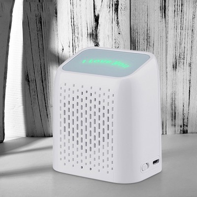 Wireless Speaker w/LED Flash Light