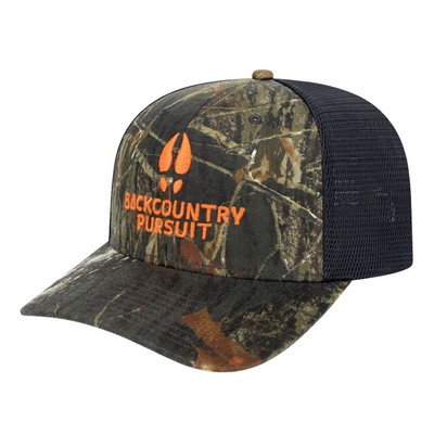 Premium Camo Trucker Mesh Back Cap