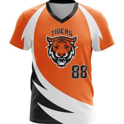 Sublimated Elite V-Neck Baseballl Jersey