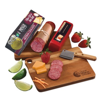 Gourmet Assortment w/Acacia Charcuterie Serving Board