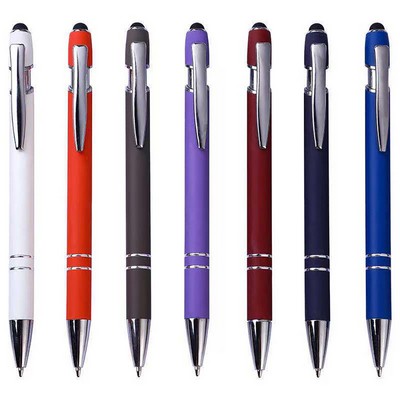 Soft Touch Stylus Metal Pen