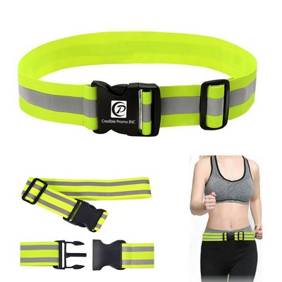 Reflective Elastic Safety Belt