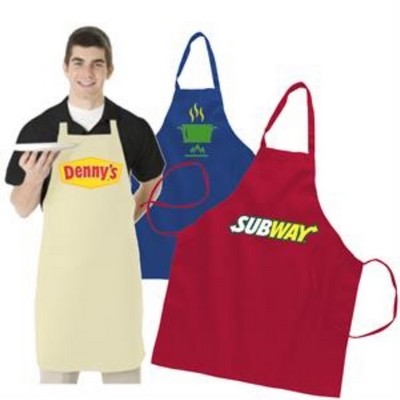 Heavy Duty Butcher Apron w/ Custom Logo Full Length Apron