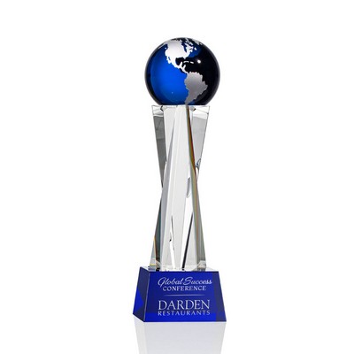 Havant Globe Award - Blue/Silver 11½"