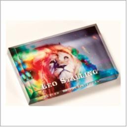 Sublimated Acrylic Paperweight Award (4"x3")