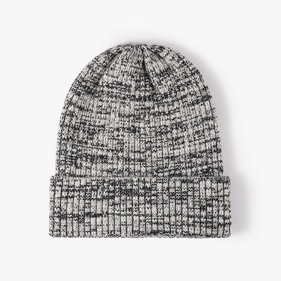 Knit Cuffed Rib Beanie