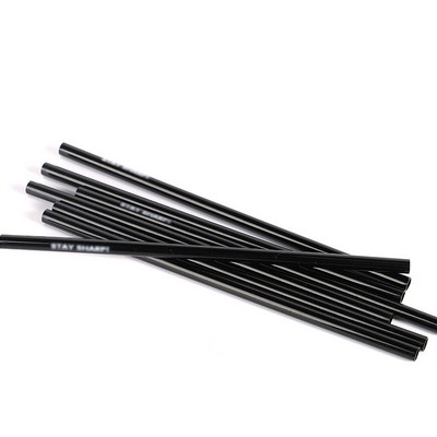 Reusable Hard Plastic Drinking Straw w/Logo