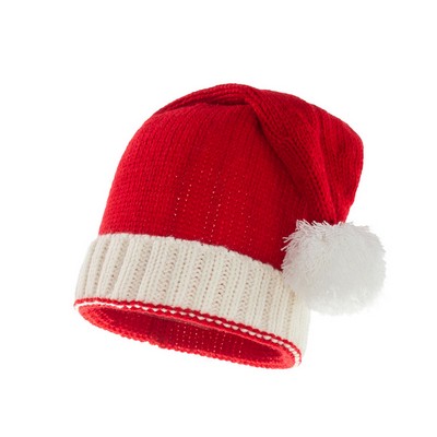 Knitted Christmas Beanie Hat