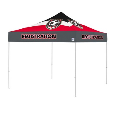 Endeavor™ Full-Bleed Digital Print Professional Tent w/Aluminum Frame (13' x 13')