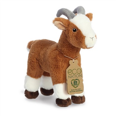 10.5" Eco Goat Stuffed Animal